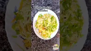 Vegetable Egg Noodles | Street Style Veg Egg Noodles Recipe | Easy & Tasty #VegetableEggNoodles #Egg