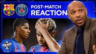 Тьерри Анри РЕАКЦИЯ на возвращение ПСЖ в матче против &laquo;Барселоны&raquo; 🍿 | CBS Sports Golazo