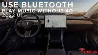 How to access Bluetooth/play music without premium connectivity in a Tesla (2022)