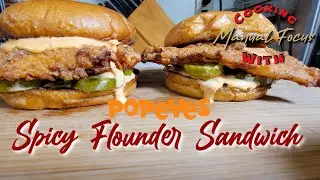 Popeyes Spicy Flounder Fish Sandwich | Copycat Recipe