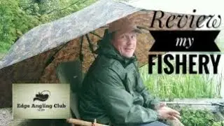 The lagoon at the back of Wicksteed Park with oli Smith, Co-chairman #reviewmyfishery