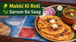#zaykawithsangitasingh #food #comments Winter Special: Makki Ki Roti and Sarson Ka Saag 🤤🤤☺️☺️ 