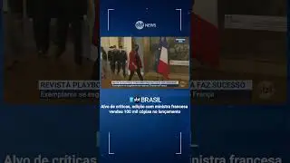 Playboy com ministra da Fran&ccedil;a na capa esgota em apenas 3 horas
