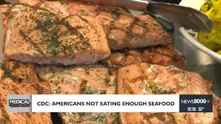 Health headlines: Americans not eating enough seafood, CDC says