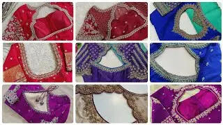 🪡🥳 Maggam Work Blouse Back Neck Designs /Blouse Hand Designs/Aari Work Blouse Designs/Latest  Blouse