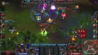 TSM vs. SKT - Group Stage - League of Legends Season 3 World Championship - D5G3