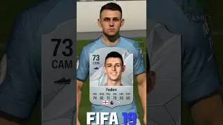 🏴󠁧󠁢󠁥󠁮󠁧󠁿 PHIL FODEN fifa evolution (18-25) #eafc25 #fc25 #fifa #foden #mancity