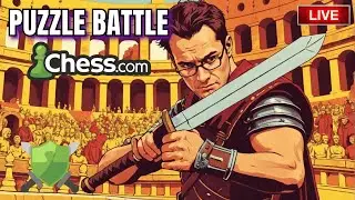 ChessUnderFire vs. The World! Live Puzzle Battle (08 Dec 2024)