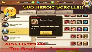 500 Heroic Scrolls - Idle Heroes CNY Heroic Summon Event Completion