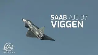 SAAB 37 Viggen - High Quality Sound - 2019 Display