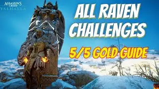 All Raven Gold Medals Guide Mastery Challenge Assassin's Creed&reg; Valhalla