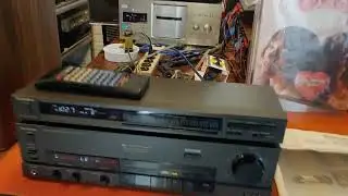 Vintage Technics Stereo Int. Amplifier SU-V98, Tuner ST-S98A Combo w Remote. 110 WPC. DEMO.