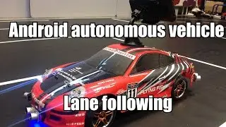 Android autonomous vehicle - Lane following