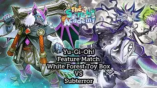 White Forest Toy Box VS Subterror Control | Yu-Gi-Oh! Feature Match! | Round 2