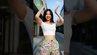 Light and fun dance skills, made with AI #AI dance #Kpop #DancingLadies #KoreanDance