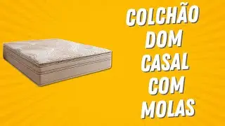 Colch&atilde;o Dom Casal com Molas Ensacadas 32x188x138 Bio Flex