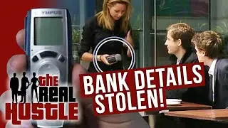Scammers Steal Peoples' Bank Details Right In Front Of Them | The Real Hustle