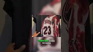Fire Jordan Shirt! Crazy Pattern & Print #shorts