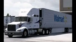 American Truck Simulator: Bend, OR to Reno, NV (No Commentary)
