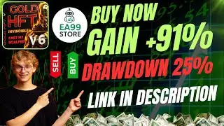 HFT Fast M1 Gold Scalper EA MT4 | +91.24% Gain in 11 Days | Live Test & Review 2025