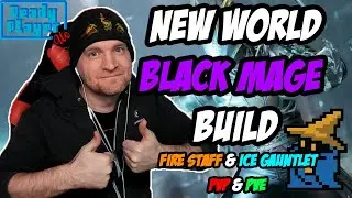 My New World Ice Gauntlet/Fire Staff Max Intelligence Build