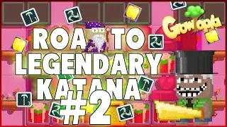 Growtopia - Road To Legendary Katana #2 (R.I.P 3 Heavenly Scythe) Ft. SweGamerHD