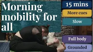 Morning Yoga for Cold Months | Trauma-Informed | Somatic Exercise | 15 Minute Practice