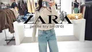 Zara New In Autumn Collection 2025 Try-On: Is It Petite-Friendly?