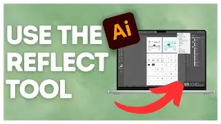 How to use the reflect tool in Adobe Illustrator?