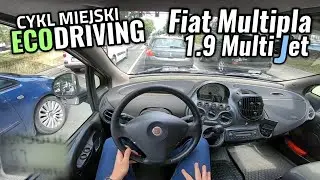 2008 Fiat Multipla 1.9 MultiJet - Zużycie paliwa w mieście.