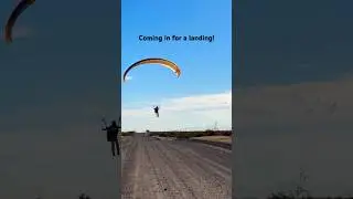 Ryver&rsquo;s on launch! This is #Arizona #paraglider #FlightTraining 🙌🏼 a #short #flight and #Landing