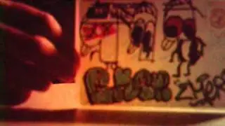 USPS sticker graffiti