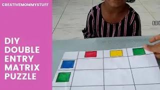 DIY Double Entry Matrix logic puzzle