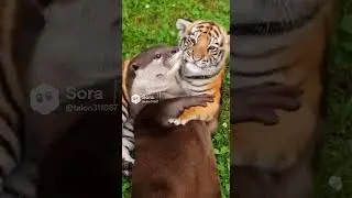 Otter: 'Personal Space, What's That?' 😂