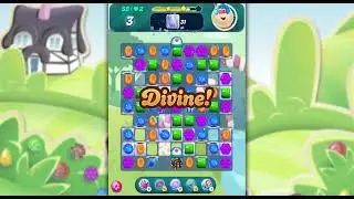 Candy Crush Saga:Episode 05 Bubble Gum Garden Level 59|World 01 gameplay walk through PC