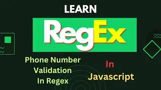 Phone Number Validation using regex in JavaScript 