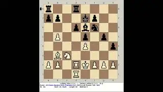 Ludwig, John vs Samant, Aditya S | US Chess Masters 2025, Charlotte USA