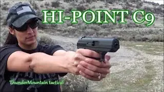 HI-Point C9  With Custom Grips/Accuracy & Function Review!!!