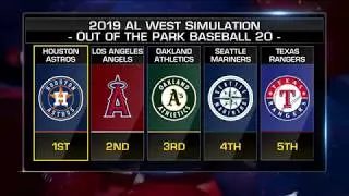 Out of the Park Baseball 20 predicts the 2019 season on MLB Network