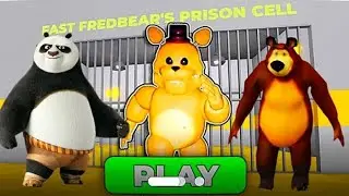FAST FREDBEAR&rsquo;S PRISON RUN ADVENTURE! 🚨 | Roblox Obby Escape#GameHype #Gaming#Minecraft#Roblox#GTA5