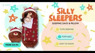 Grey Shark Sleeping Bag & Toy for Kids - Shop Now from $21.95