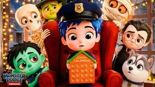 Siapa Yang Ambil Cokelatku? 🍫 Polisi Monster 🚨 Lagu Anak | Monster Police Bahasa Indonesia