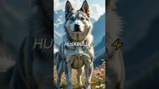 From Huskies to Hybrids! 🐕🐺🐾#shorts #hybrid #dog #trending #viralshorts