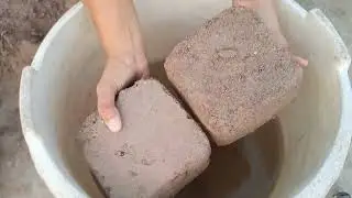 ASMR Red sand &hearts;️ Mini blocks&Chunks Mazadar 