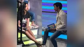 Offcam Moments Nila Alden Richards at Maine Mendoza Sa EB August 31, 2019