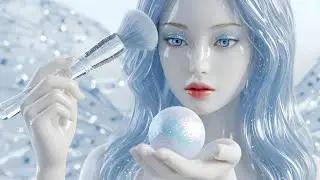 Crystal Glass Makeup GRWM | 4K Talking AI ASMR Immersive & Satisfying Beauty💎💄 #4k #aiasmr #asmr 