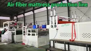 High polymer air fiber POE mattress production line 