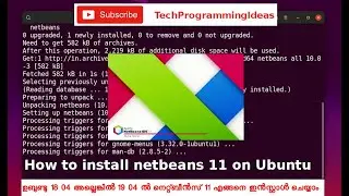 How to install netbeans 11 on Ubuntu 18 04 or19 04