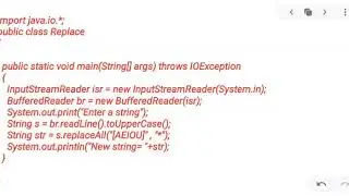 ReplaceAll() Method Programming