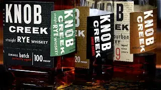 Knob Creek Rye Whiskey Review / Bourbon vs. Rye Taste Comparison